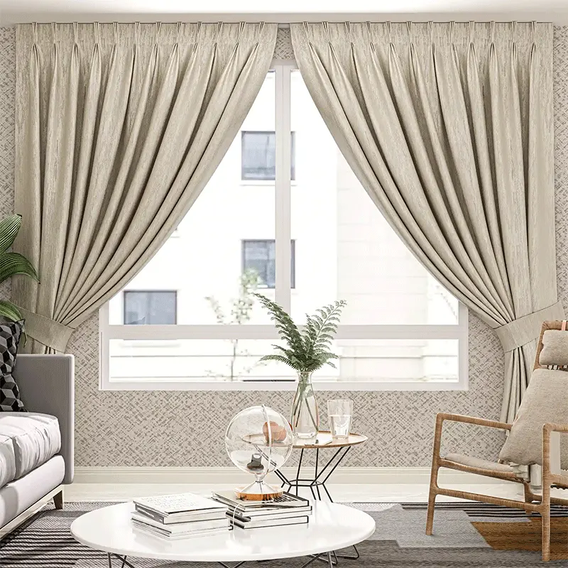 Anvige Double Pinch Pleat Curtains